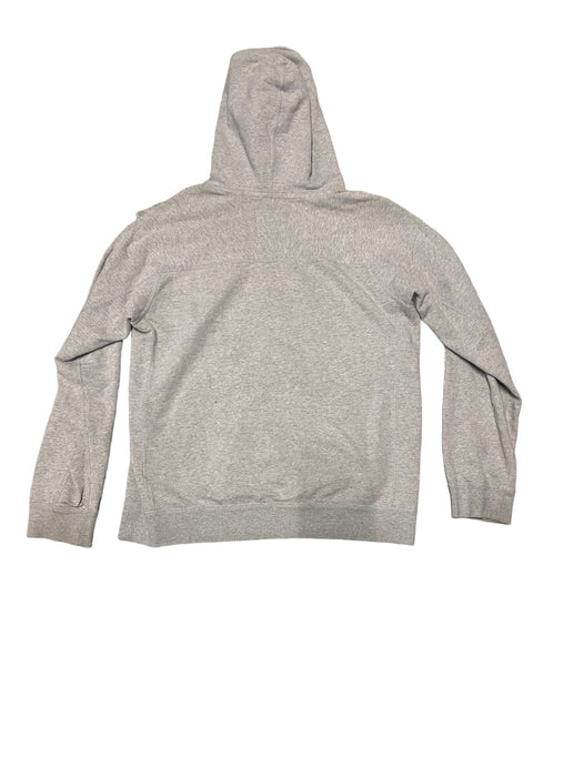 American Eagle Men's Super Soft Icon Graphic Grey Fleece Hoodie (Size: Medium)