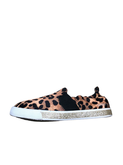 Guess Leopard Print Slip On Cheetah Brown Sneaker Shoes Women's (Size: 8.5)