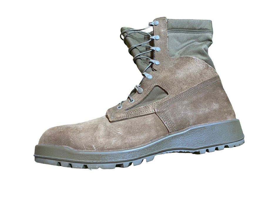 Belleville 551 ST Hot Weather Steel Toe Beige Combat Boots Men's (Size: 15)