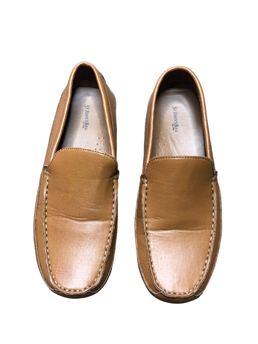 St.John's Bay Classics Brown Penny Loafer Casual Shoes Men's (Size: 10.5) 78442