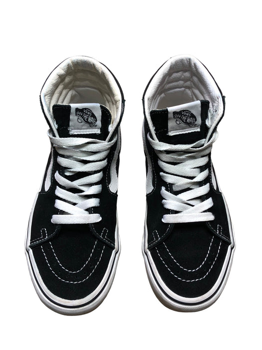 Vans SK8-HI Thick Soles Black White Skateboard Shoes Women's (Size: 6) 721454