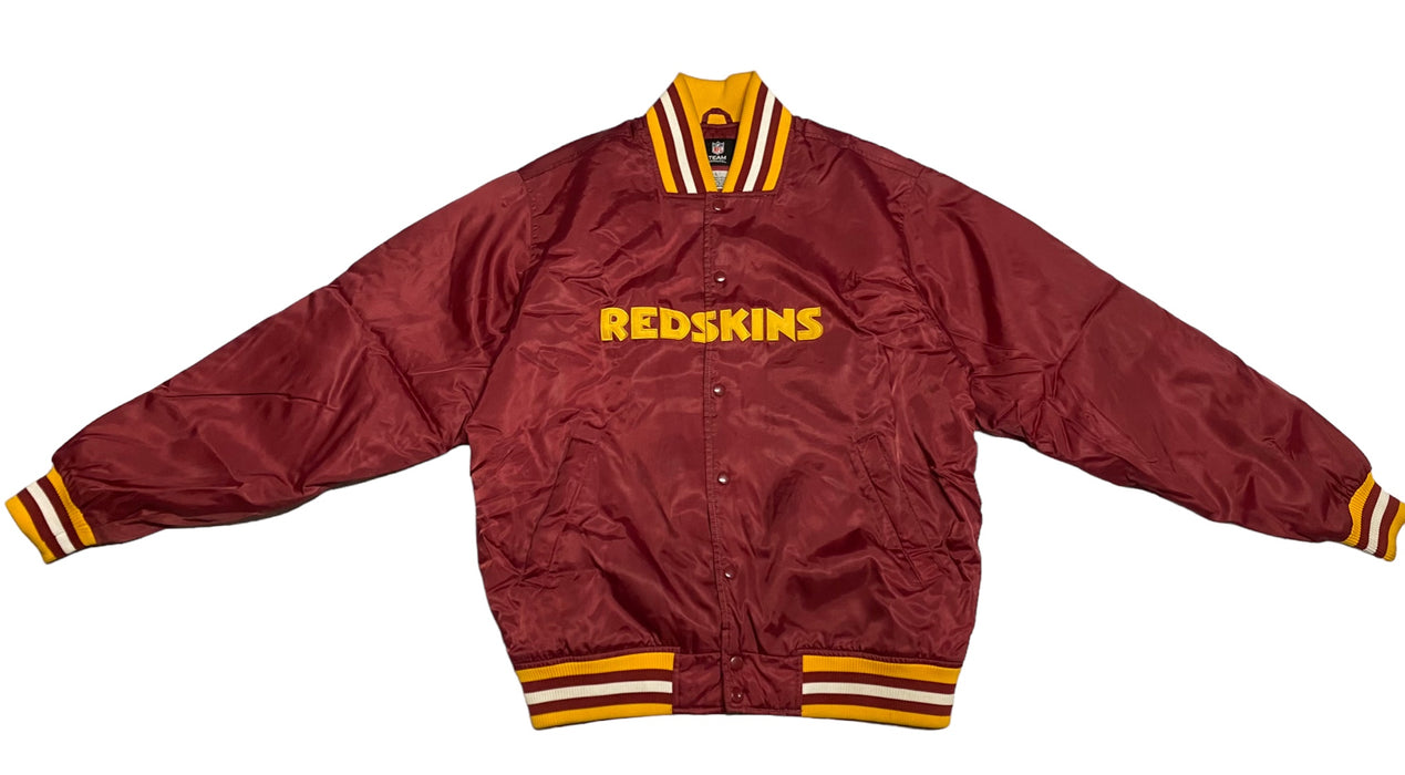 Washington Redskins NFL Men Vintage 20th Century Big Logo Bomber Jacket (Sz: L)
