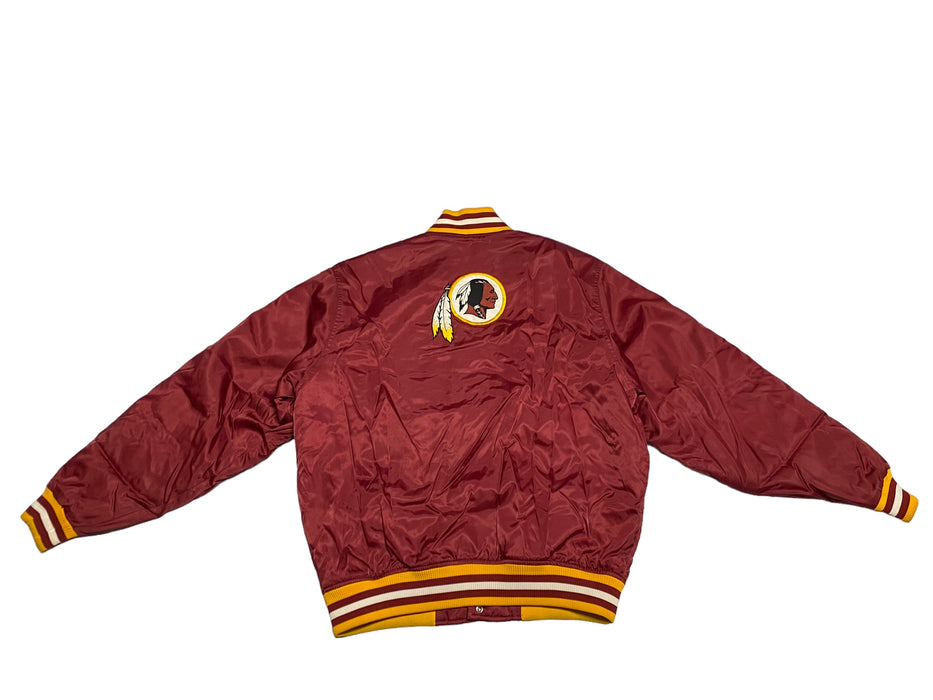 Washington Redskins NFL Men Vintage 20th Century Big Logo Bomber Jacket (Sz: L)