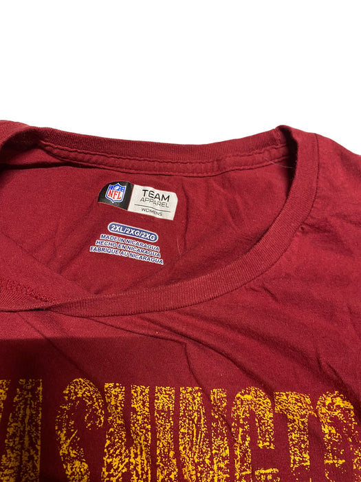 Washington Redskins NFL Women Team Apparel Burgundy Long Sleeve Shirt (Sz: 2XL)