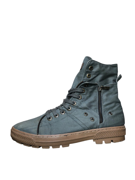 Levi's Army Green Combat Lace Up Hi Casual Sneaker Boots Men's (Size: 9.5)