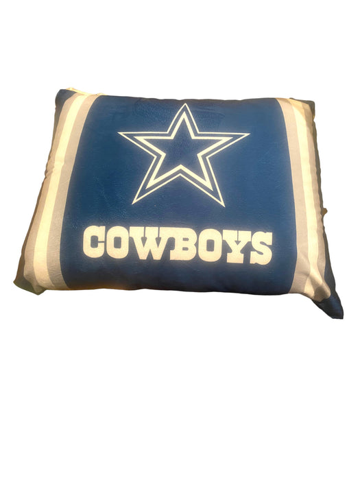 Dallas Cowboys NFL Pegasus Sports Team Logo Decorative Pillow (Size: 25" x 18")