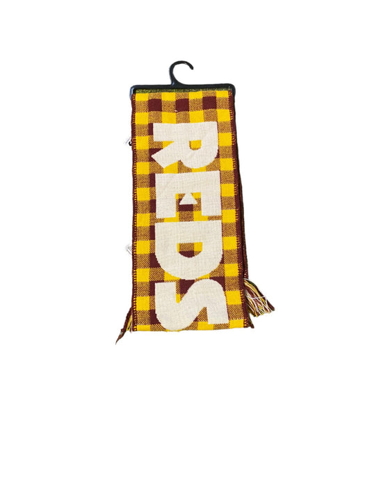 Washington Redskins NFL Foco Plaid Scarf Burgundy & Gold (Size: One Size) NWT