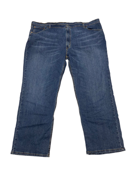 Levi's 559 Big Men's Relaxed Straight Flex Med Wash Blue Jeans (Size: 52 x 32)