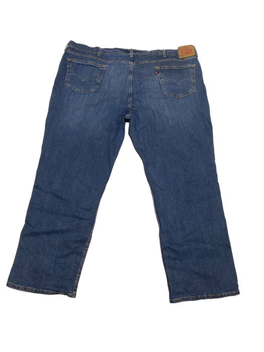 Levi's 559 Big Men's Relaxed Straight Flex Med Wash Blue Jeans (Size: 52 x 32)