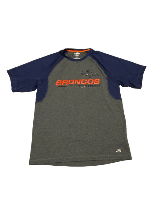 Denver Broncos NFL Team Apparel TX3 Cool Grey Logo Shirt Men's (Size: M)