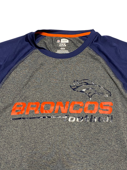 Denver Broncos NFL Team Apparel TX3 Cool Grey Logo Shirt Men's (Size: M)