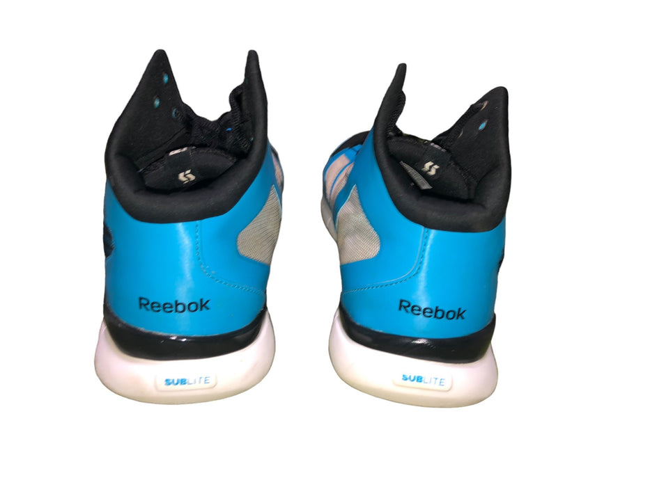 Reebok Sublite Pro Rise Blue Black Basketball Shoes Men's (Size: 14) J96305