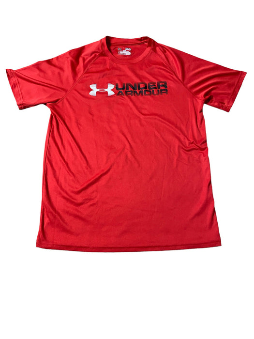 Under Armour Men's Athletic Polyester T-Shirt Red (Size: M)