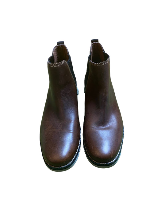 Cole Haan Zerøgrand Chelsea Brown Leather Waterproof Boots Men's (Size 8) C30164