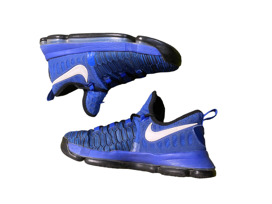 Nike KD 9 Game Royal Blue Basketball Shoes Men's (Size: 6.5y) 855908-410