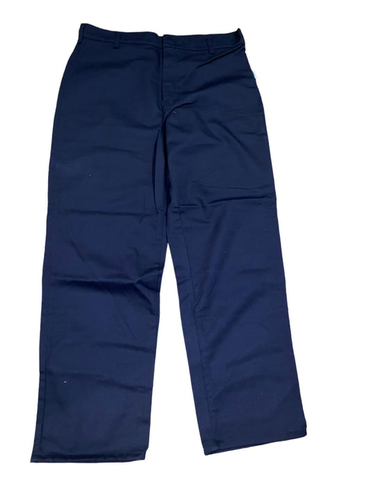 National Safety Apparel Mens Nylon Regular Fit Uniform Pants Blue (Sz: 36 x 32)