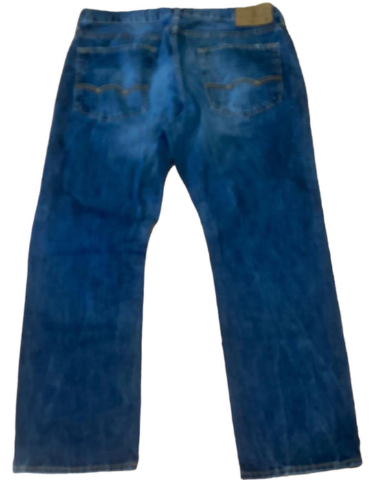 American Eagle Men's Original Straight Medium Wash Jeans Blue (Size: 34 x 28)