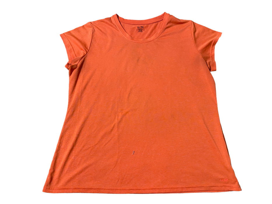 Champions Men's Sleeveless Loose/Ample T-shirt Orange (Big & Tall: XXL)