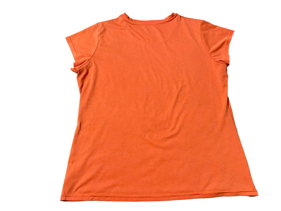 Champions Men's Sleeveless Loose/Ample T-shirt Orange (Big & Tall: XXL)