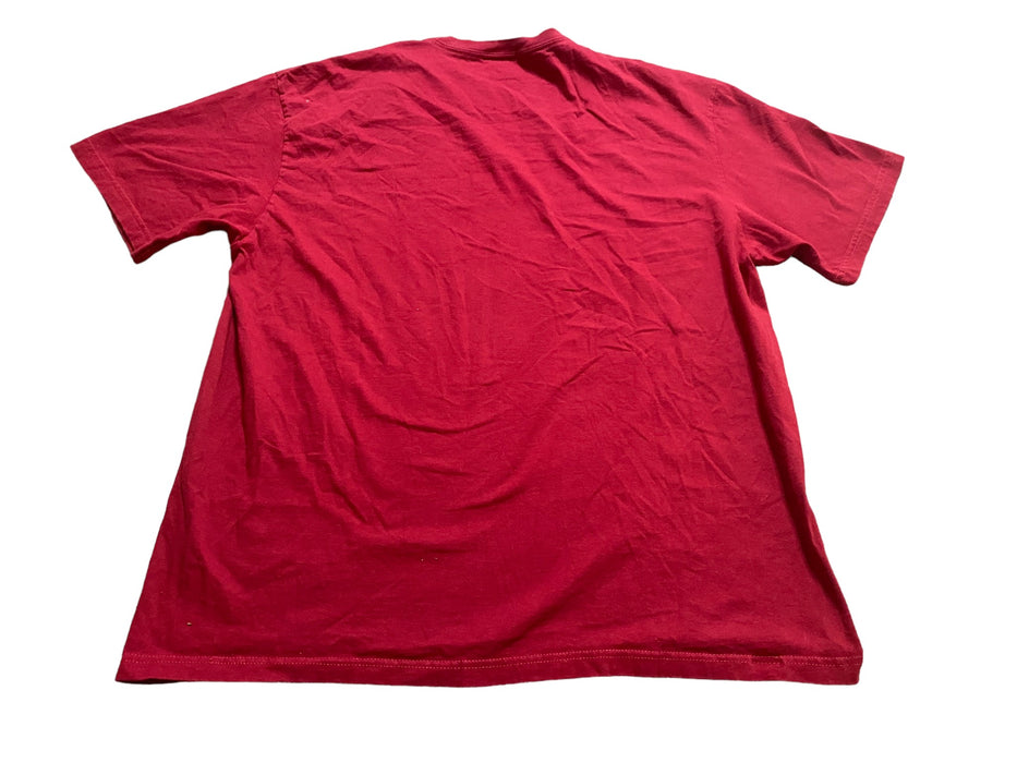 Nautica Men's Graphic Logo Crew Neckt T-shirt Red (Size: XXL)