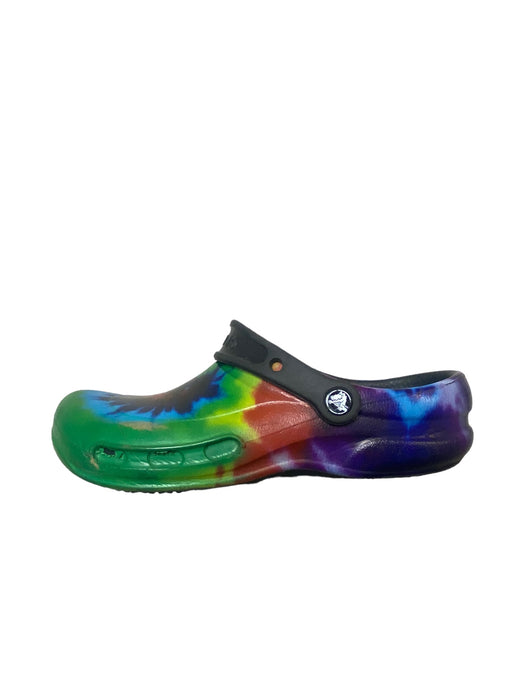 Crocs Classic Tie-Dye Non-Slip Closed Toe Clog Shoes Women's (Size: 9)