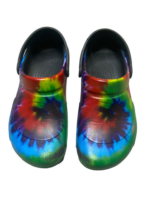 Crocs Classic Tie-Dye Non-Slip Closed Toe Clog Shoes Women's (Size: 9)