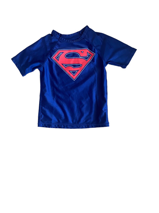 Superman Boy's Toddler Graphic Pint Logo Short Sleeve Shirt (Size: 4T)