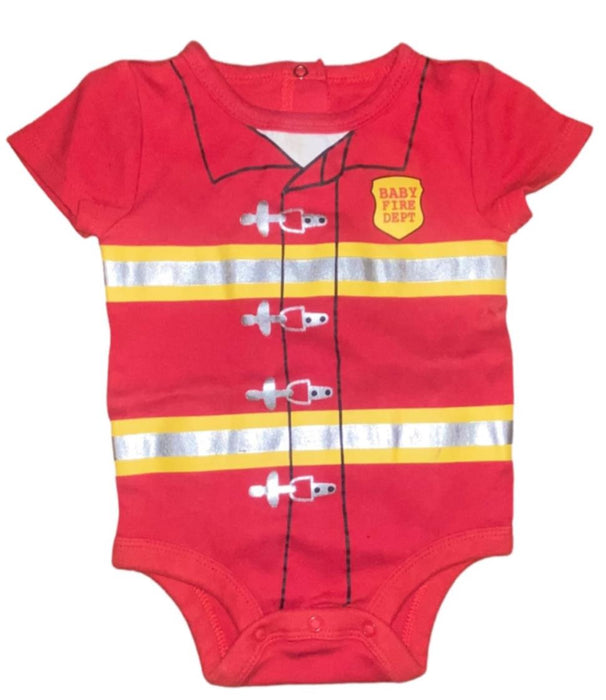 Koala Baby Baby Fire Dept One Piece Red (Size: 6M)