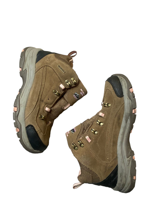 Skechers Trego-Alpine Brown Waterproof Hiking Boots Women's (Size: 8.5) 167004