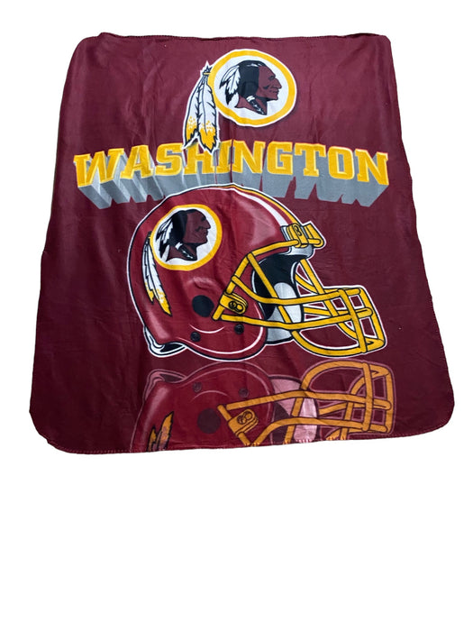 Washington Redskins NFL Throw Blanket Fleece Burgundy (Size: 50 x 60) NWOT