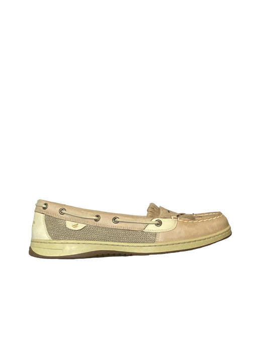 Sperry Top Sider Sea Sailor Platform Beige Boat Shoes Women's (Size: 12) 9104506