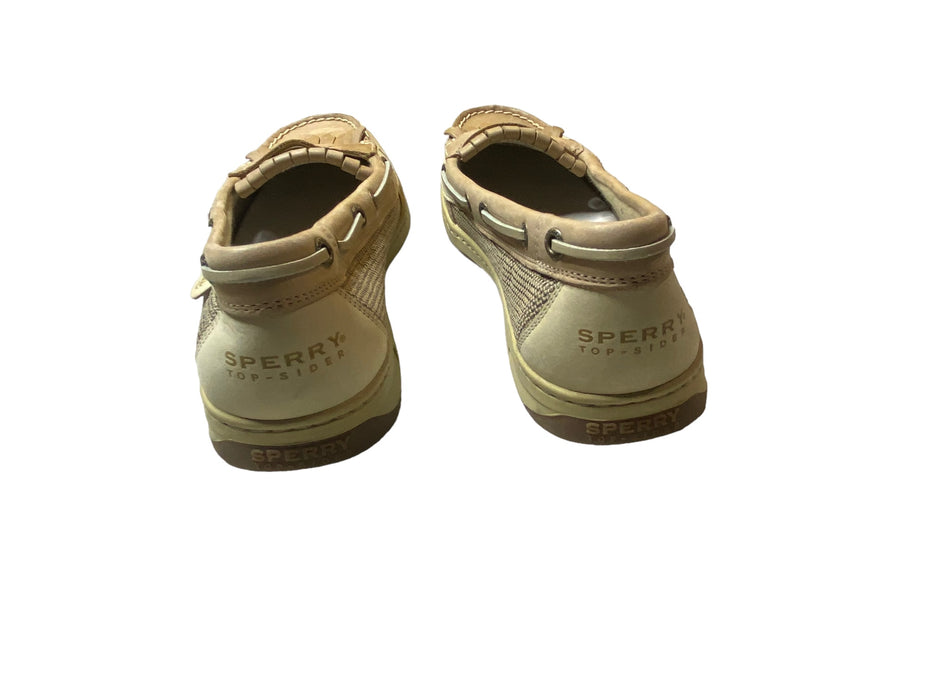 Sperry Top Sider Sea Sailor Platform Beige Boat Shoes Women's (Size: 12) 9104506