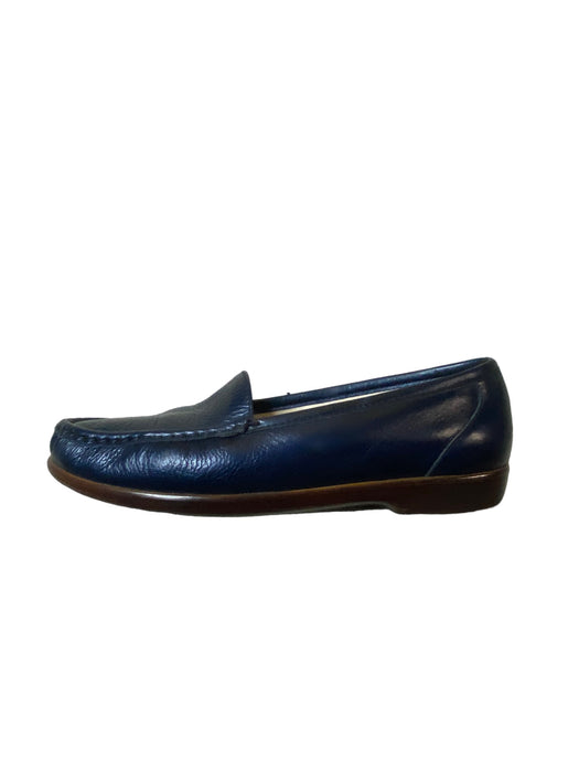 SAS Simplify Slip-on Navy Blue Comfort Loafer Shoes Women's (Size: 8) B512226611