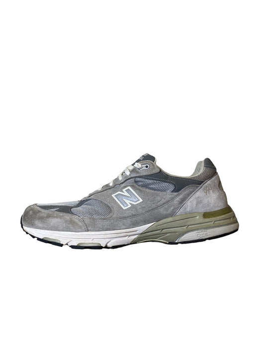 New Balance 993 Classic Grey White Running Shoes Mens (Size: 15 EE) MR993GL