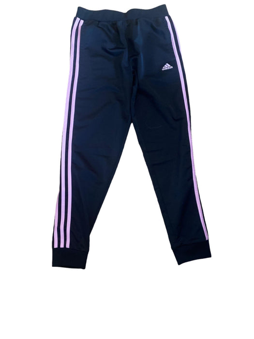 adidas Girls Tiro Track Training Pants Black/Pink (Size: Medium 10/12)