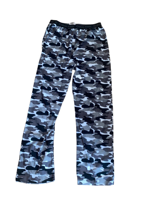 Calvin Klein Kids Camouflage Lounge Pants Gray/Black/White (Size: Large/12)