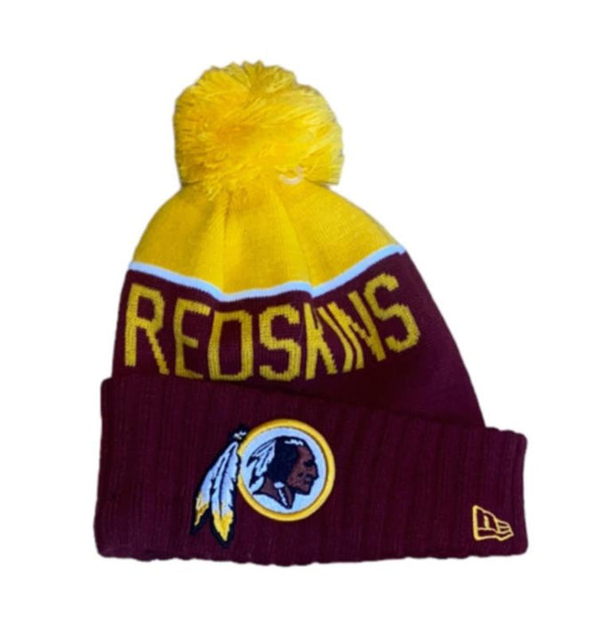 Washington Redskins NFL New Era Knit Beanie Hat Red (Size: One Size)