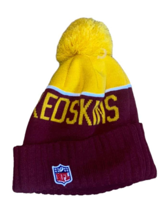 Washington Redskins NFL New Era Knit Beanie Hat Red (Size: One Size)