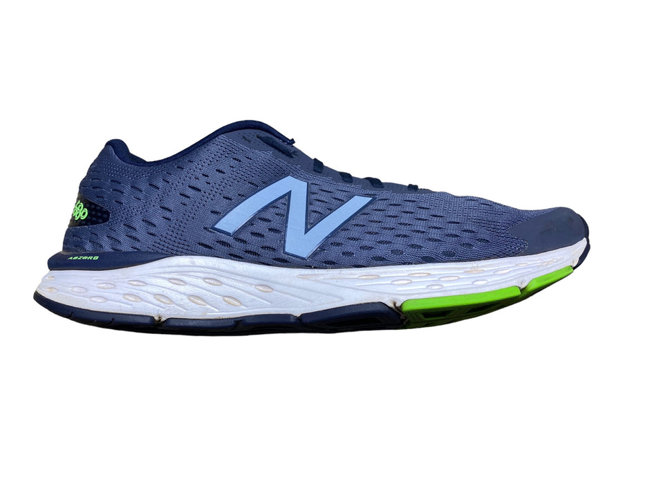 New Balance 680v6 Blue Comfort Walking Shoes Men's (Size: 13) M680LN6