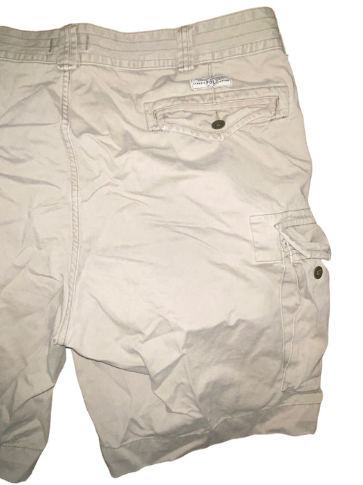 Ralph Lauren Polo Big Men's Classic Fit Cargo Shorts Beige (Size: 48 x 10)