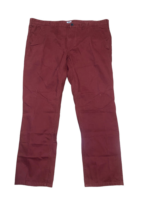 Timberland Men's Straight Fit Chino Pants Red (Size: 42 x 31)