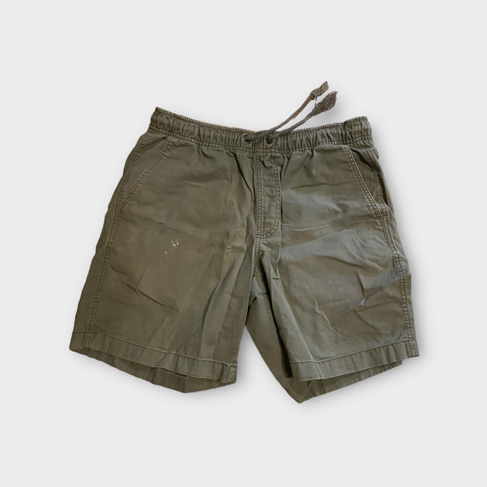 L.L. Bean Men's Classic Fit Drawstring Elastic Waist Short Olive (Size: Med-R)