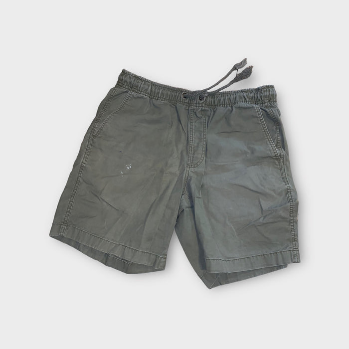 L.L. Bean Men's Classic Fit Drawstring Elastic Waist Short Olive (Size: Med-R)