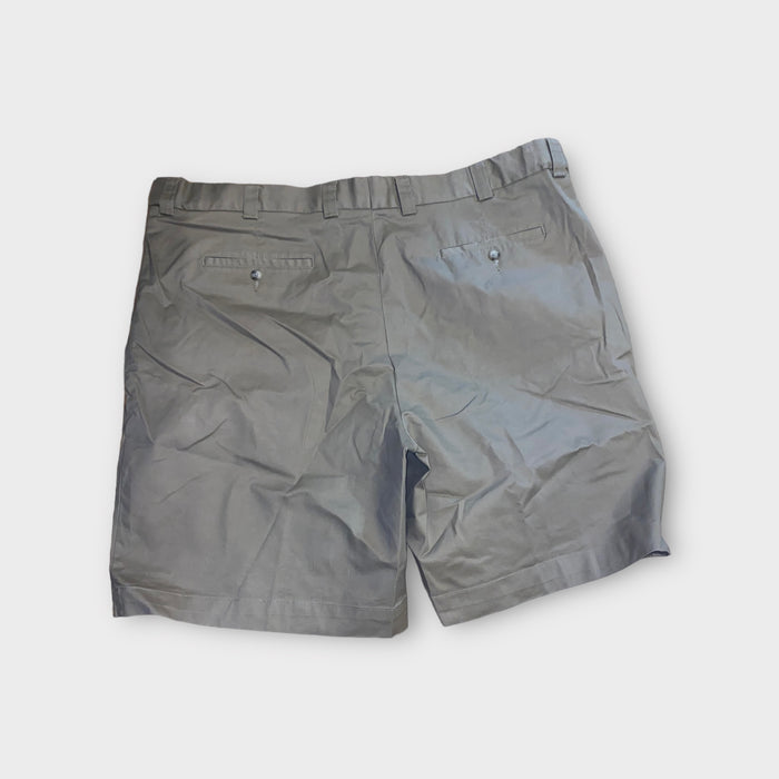 Oak Hill Men's Comfort Waist Stretch Shorts Khaki (Big & Tall: 48 x 10)