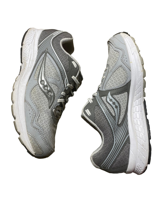 Saucony Cohesion 10 White Gray Running Shoes Women's (Size: 11) S15362-10