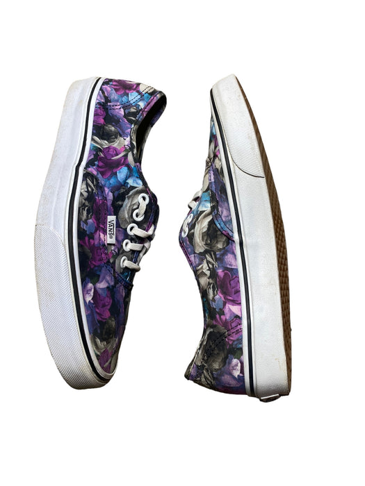 Vans Era Floral Off The Wall Purple Skateboard Shoes Women's (Size: 10) T375