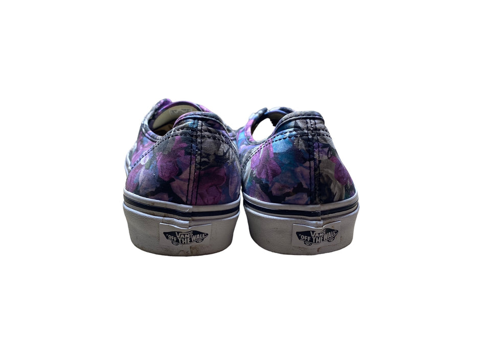 Vans Era Floral Off The Wall Purple Skateboard Shoes Women's (Size: 10) T375