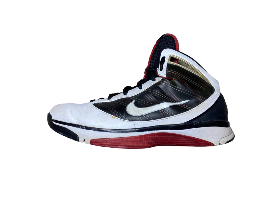 Nike Hyperize TB Black White Red Basketball Shoes Men's (Size: 8.5) 367173-112