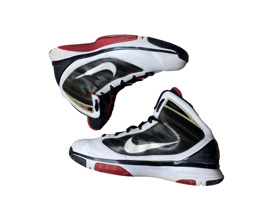 Nike Hyperize TB Black White Red Basketball Shoes Men's (Size: 8.5) 367173-112