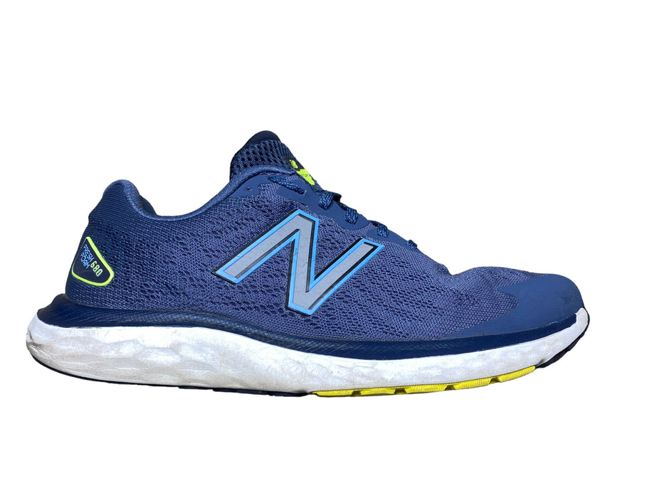 New Balance Fresh Foam 680 v7 Blue Running Shoes Men's (Size: 8.5) M680CN7